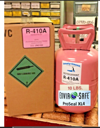 R410a, Refrigerant, 10 lb. Can, With ProSealXL4 System Sealer LEAK STO