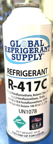 R417c, a.k.a., HOT SHOT II, Refrigerant, 10 oz. Self-Sealing Can
