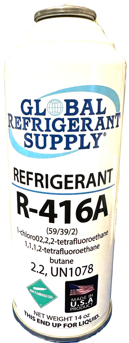 R416a, FRIGC, FR12, 14 oz. Can Refrigerant, HCFC-124, The only USA
