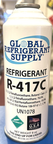 R417c, a.k.a., HOT SHOT II, Refrigerant, 8 oz. Self-Sealing Can