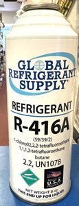 R416a, FRIGC, FR12, 8 oz. Can Refrigerant, HCFC-124, The only USA Military Approved R12 Alternate