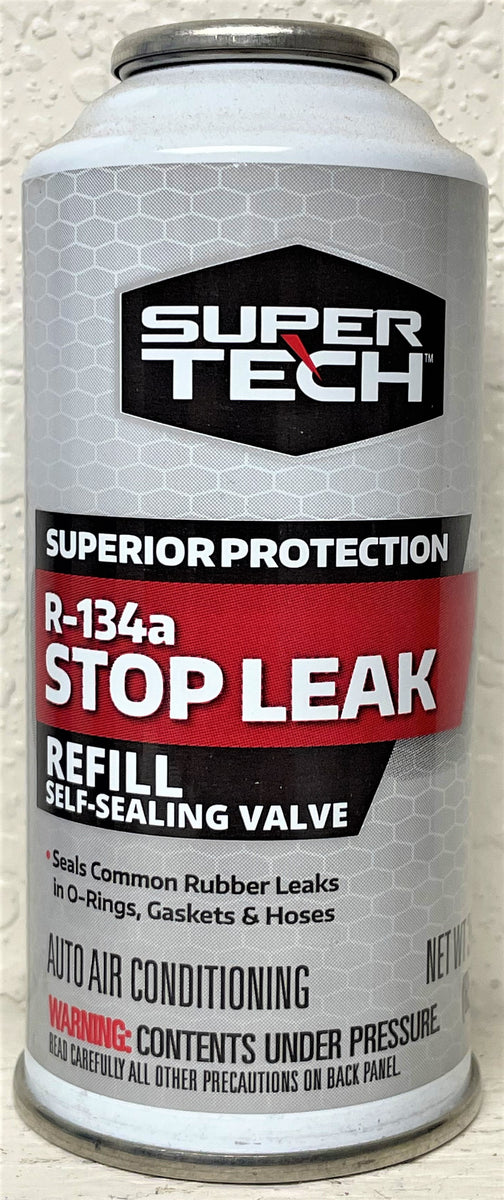 Interdynamics R134a Stop Leak & Detector Piercing Can Style Top, 3 oz