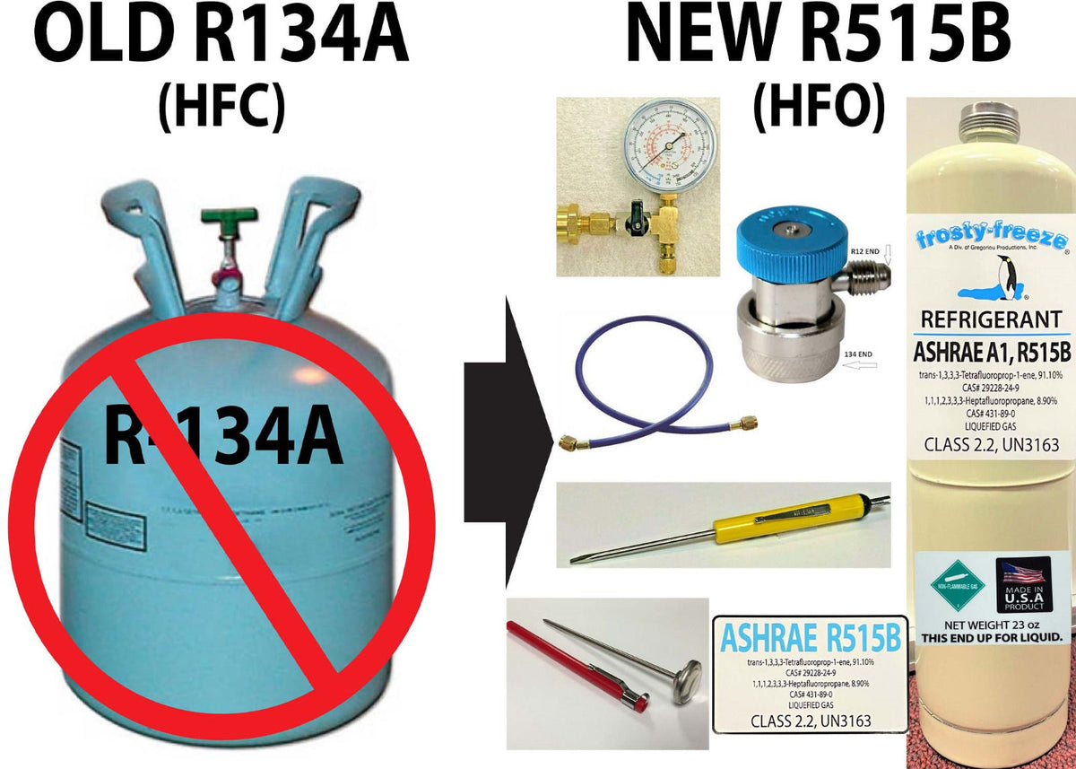 Refrigerant R515b Frosty Freeze A/C Products Company