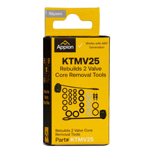 Appion Valve Core Remover Tool Rebuild Kit, KTMV25