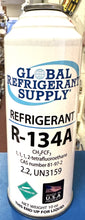 R134a, 10 oz. Can R-134a Refrigerant New Style Self Sealing Can