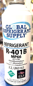 R401b, R-401b, 401b, MP66, Refrigerant, New Style 10 oz. Self-Sealing Can