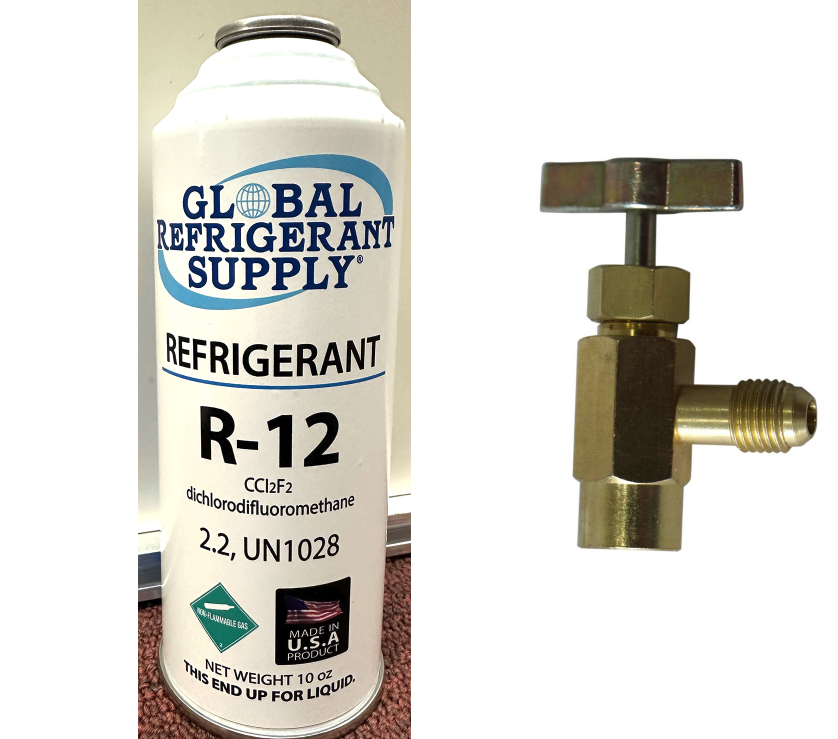 R12 Refrigerant, 10 oz. Can with K28 Can Taper