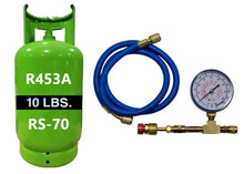 R453a, 10 Lbs., (RS-44b) (RS-70) Refrigerant, Check & Charge-It Kit