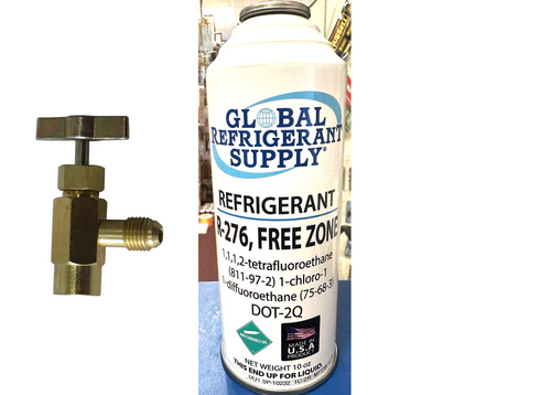 FREEZONE, R420a/276 Refrigerant, 10 oz., & Taper, EPA Accepted, Non-Flammable, Non-Toxic