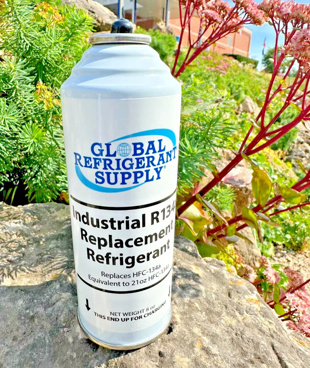 Global Refrigerant Industrial Advanced Modern Organic, RI34a Replacement 8 oz.