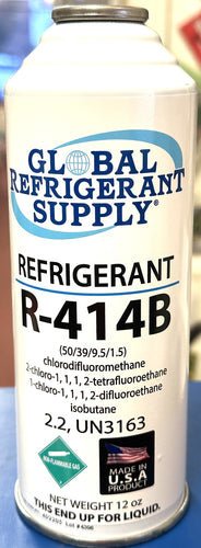 R414b, HOT SHOT Refrigerant, 12 oz. Self-Sealing Can