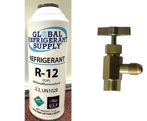 R12 Refrigerant, 12 oz. Can with K28 Can Taper