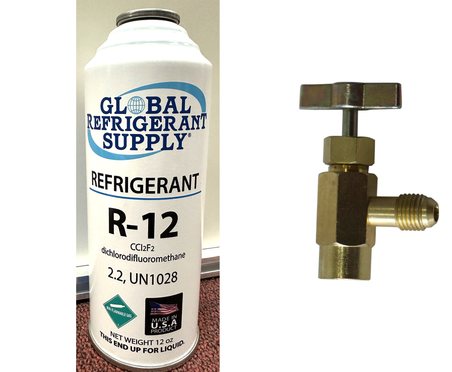 R12 Refrigerant, 12 oz. Can with K28 Can Taper