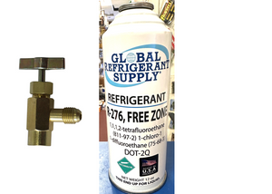 FREEZONE, R420a/276 Refrigerant, 12 oz., & Taper, EPA Accepted, Non-Flammable, Non-Toxic