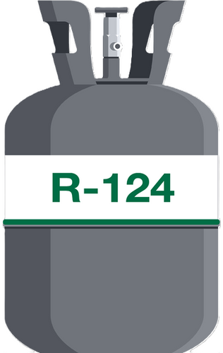 R124, 3 Lb. Refrigerant, In-Stock, Fast Same Day UPS Shipping