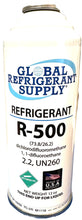 R500, 12 oz. Refrigerant R-500, New Style Self-Sealing Can