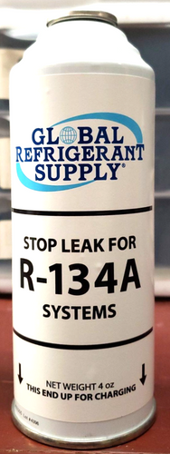 R134a STOP LEAK Charge, 4 oz. Can, For R-134a Systems
