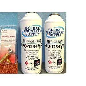 HFO, R1234yf Refrigerant Automotive A/C, 8 oz. Recharge Kit