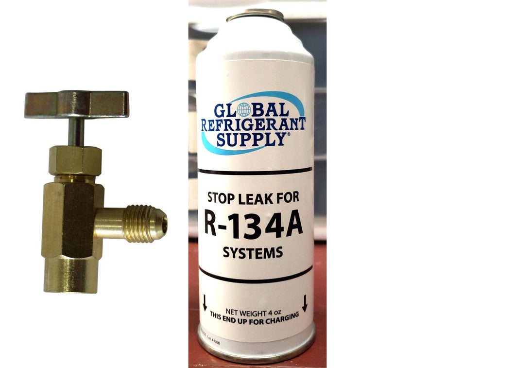 R134a STOP LEAK Charge, 4 oz. Can, For R-134a Systems, K28 Can Taper