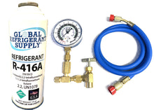 R416a, (FRIGC), (FR12), 14 oz., Refrigerant, Professional Check & Charge-It Kit