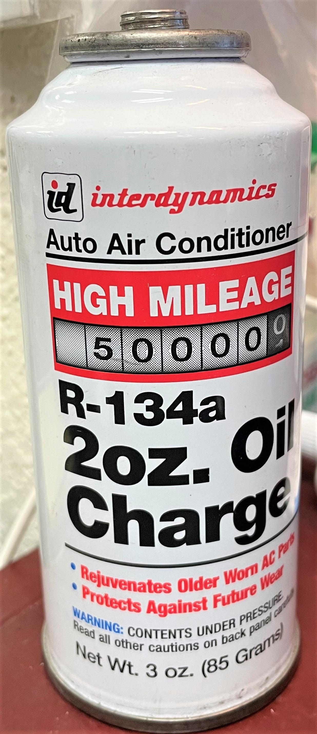 R134a Interdynamics Auto A/C 3 oz. Can Oil Charge Rejuvenates