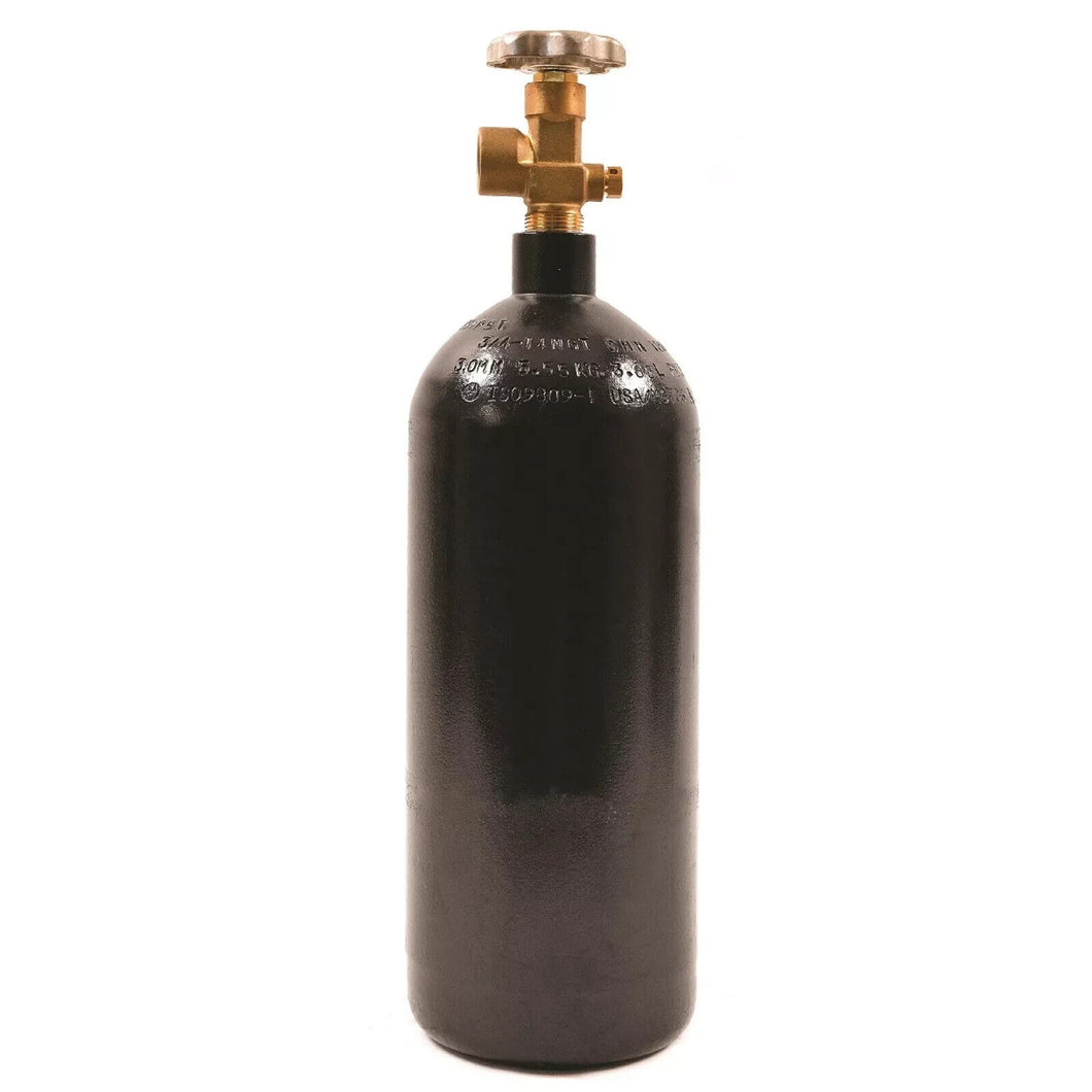 Uniweld N20 Nitrogen Tank, EMPTY, 20 cu ft, 12.7lbs, D: 5.25