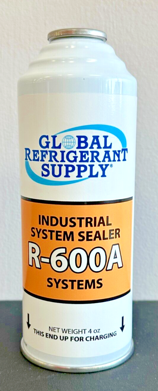 R600a, Industrial System Sealer Stop Leak, Charge, 4 oz. For R600a Systems