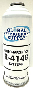 R414b DYE Charge, 4 oz. Can, Leak Locator For R-414b Systems