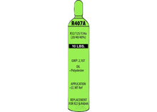 R407A, 10 Lb., Refrigerant, Professional Check & Charge-It Kit