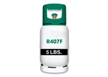 R407F, 5 Lb. Refrigerant, Includes Check & Charge-It Kit