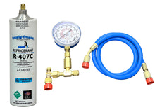 R407C Refrigerant, 8 oz., Professional Check & Charge-It Kit