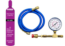 R408a, 10 Lbs. Refrigerant, Professional Check & Charge-It Kit