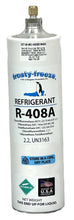 R408a, 6 oz. Can. Replacement for R502 Med. & Low Temp. Applications