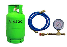 R422C, 10 Lbs., (One Shot) Refrigerant, Professional Check & Charge-It Kit