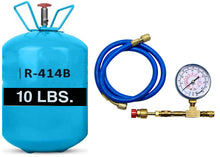 R414b, 10 Lbs., (HOT SHOT)  Refrigerant, Professional Recharge Kit