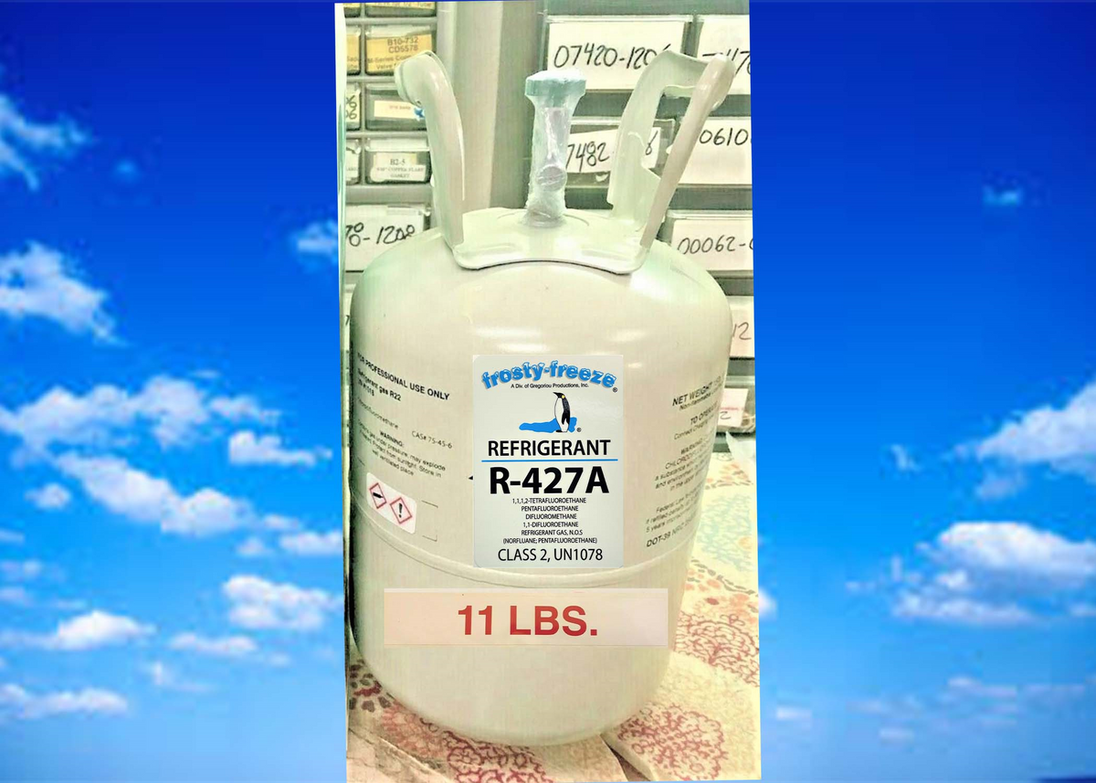 R427a, Refrigerant R-427a, 11 Lb. Factory Sealed Can, New Fresh R22 Re ...