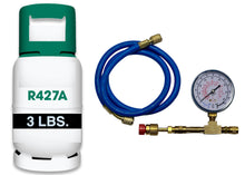 R427a, 3 Lbs., Refrigerant, Professional Check & Charge-It Kit