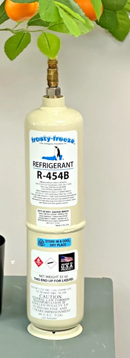 R454B, 36 oz., Replaces R4I0A & R32, Environmentally Friendly Low Glob ...