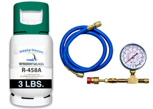 R458a, 3 lbs., (TDX-20) (Bluon), Refrigerant, Professional Check & Charge It Kit