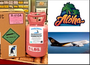 R470a New Refrigerant, 5 lb. ASHRAE, EPA SNAP Approved, Air Shipment Hawaii