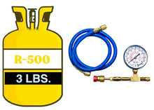 R500, 3 Lb. Refrigerant, Professional Check & Charge-It Kit