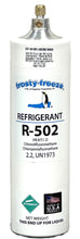 R502, Refrigerant, 18 oz., Cylinder FAST Same Day UPS Shipping, IN STOCK