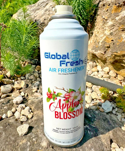 Air Freshener, Apple Blossom, 3.6 fl. oz., Aerosols, Global Fresh, Free Shipping