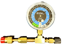 R1234yf, 10 Lbs., Refrigerant Mobile A/C Professional Recharge Gauge Kit