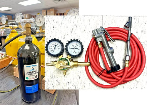 Nitrogen ProfessionalTire Filling Kit, 20 Cu. Full Professional Regulator & Hose