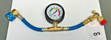 HFO, R1234yf, Refrigerant, LARGE 16 Oz. Auto A/C Recharge Kit, Gauge & Adapters