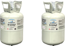 R1234yf, (2) 5 Lbs., Refrigerant Mobile Air Conditioning Professional Recharge