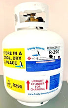 R-290, 5 Lbs. Natural Organic Modern Refrigerant, Sealed DOT Approved Cylinder