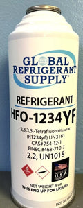 R1234yf, Refrigerant 8 oz. New Self-Sealing Can for Automotive Air Conditioning