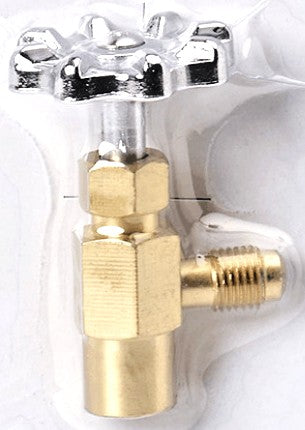 Fluorofusion, PV14, R600, R290 Piercing Valve Can Taper, 1/4